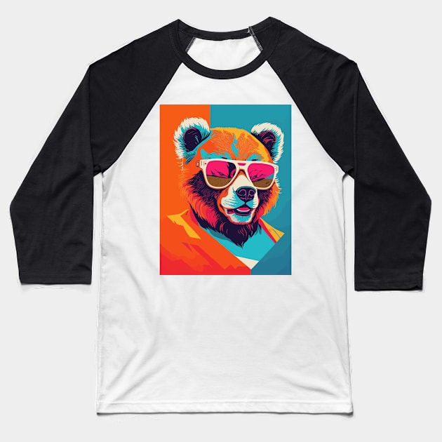 Let's have a Bear Baseball T-Shirt by Pixel Vagabond